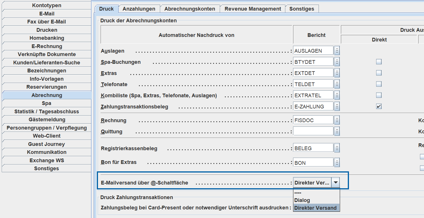 Inviare documenti per e-mail